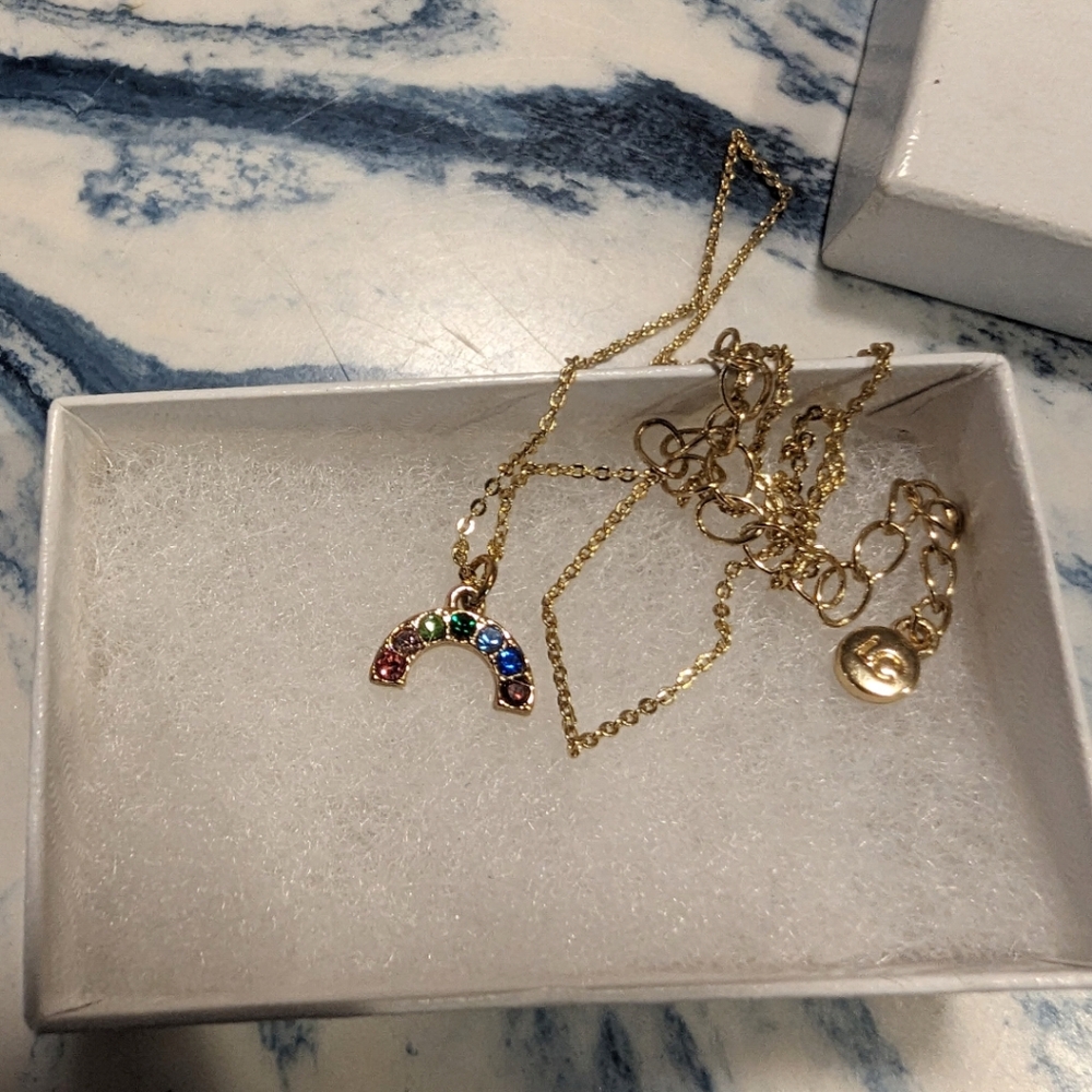 Rainbow Necklace.
